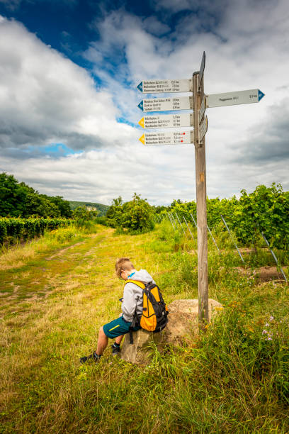 teenager hiking tour