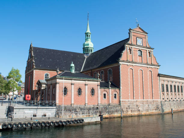 istock Historic church building in Copenhagen 1342809641