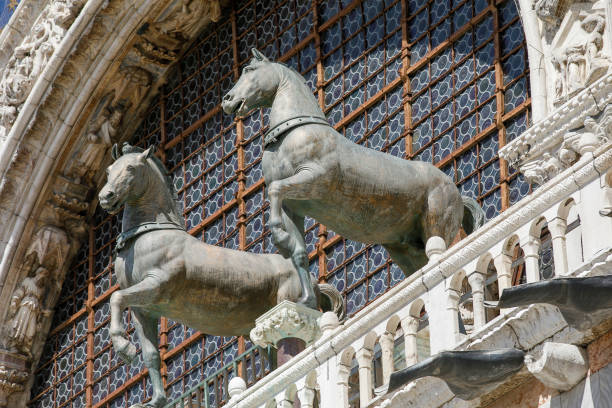 istock The Horses of Saint Mark, St Mark's Basiclica, Venice, Italy 1342821628