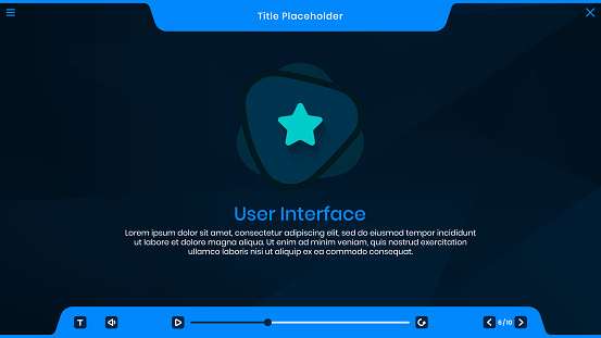 User Interface Template Assessment Course Layout Elearning Template Ui ...