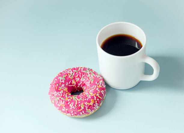 istock Good morning. Donut and coffee 1342838950