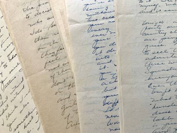 istock Collection of WWII Love Letters 1342860086