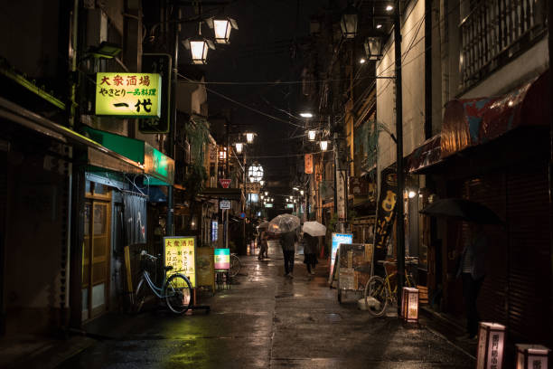 istock Tokyo in the Rain 1342952372