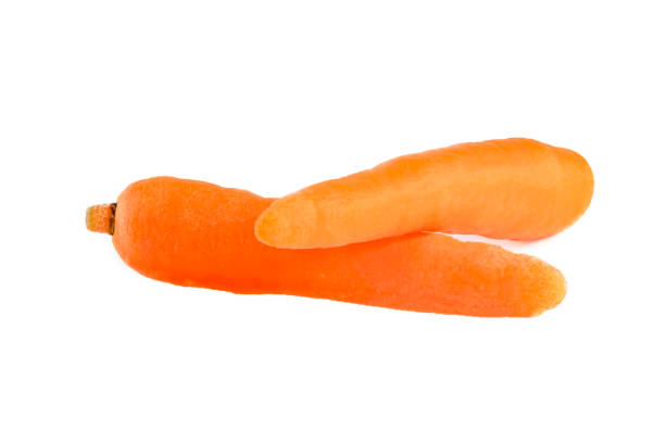 istock Carrots on a white background. fresh peeled carrots isolated on white 1342957843