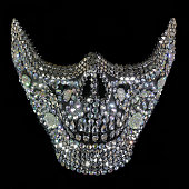 istock Rhinestone Skull Teeth Mask 1342964092