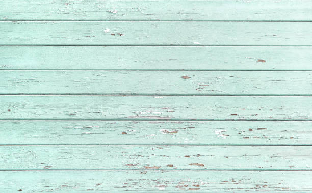 istock Rustic wood texture. Weathered light blue wooden background 1342975442