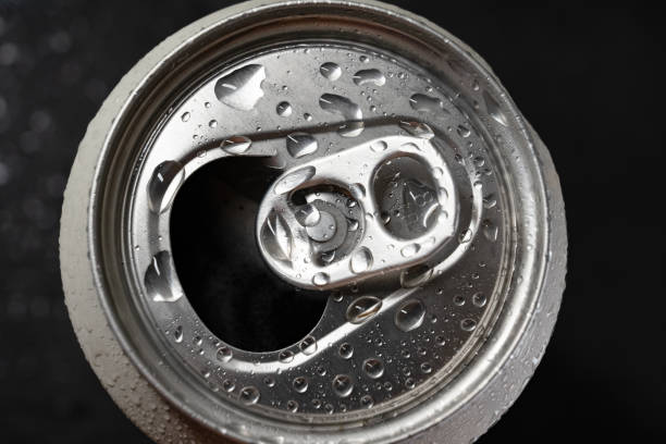 istock open aluminum can of drink. close-up. bar. 1342978949
