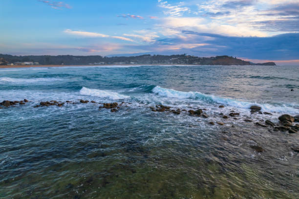 istock Aerial Sunrise Seascape with Clouds 1342987846