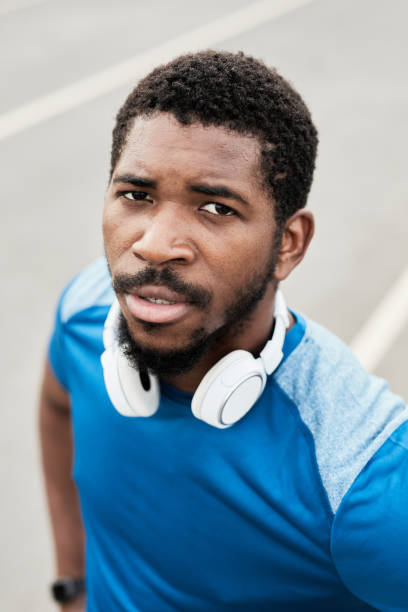 istock African runner running outdoors 1342999158