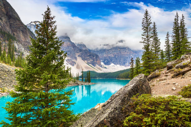istock Lake Moraine, Banff National Park 1342999255