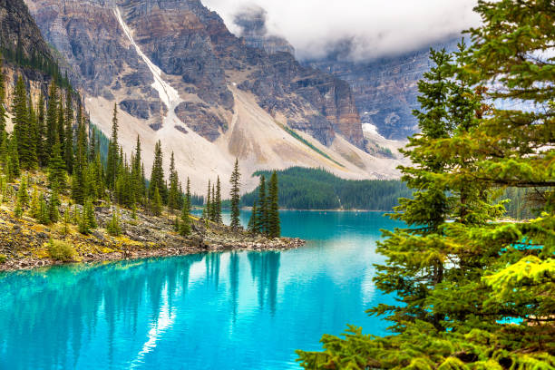 istock Lake Moraine, Banff National Park 1342999273