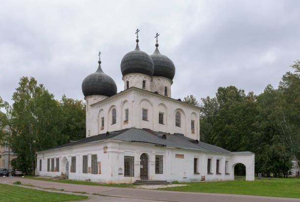 istock Resurrection Cathedral, Derevyanitsky Monastery in Veliky Novgorod 1342999407