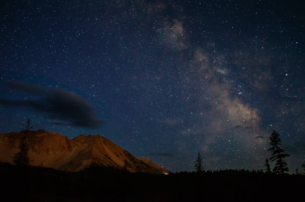 istock The Milky Way over Mt. Lassen 1343022337