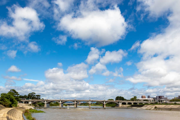 istock White clouds over Muko River in Hyogo Prefecture 1343022397