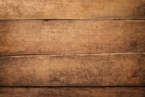 istock grunge wooden table. brown wood texture background. 1343023069