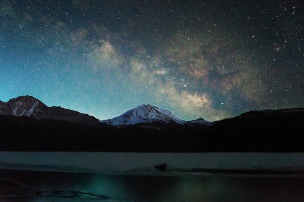 istock The Milky Way over Mt. Lassen 1343024965