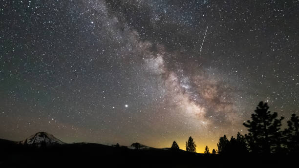 istock The Milky Way over Mt. Lassen 1343025638