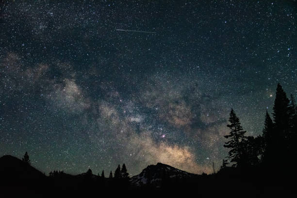 istock The Milky Way over Mt. Lassen 1343029215