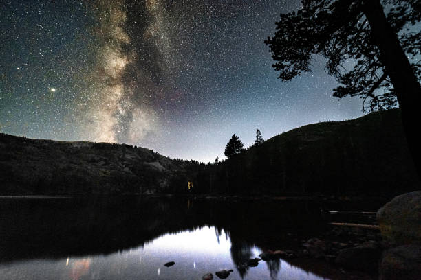 istock The Milky Way over Castle Lake 1343033463