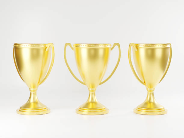 istock Golden trophy cup, Champion trophy 1343056445