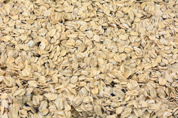 istock Food background of rolled oats 1343070353
