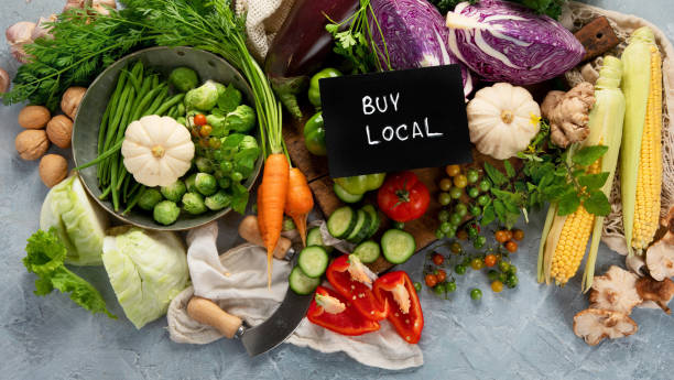istock Local farmers food 1343077699