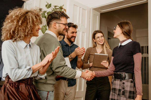 istock Handshake for a new successful business deal 1343083711
