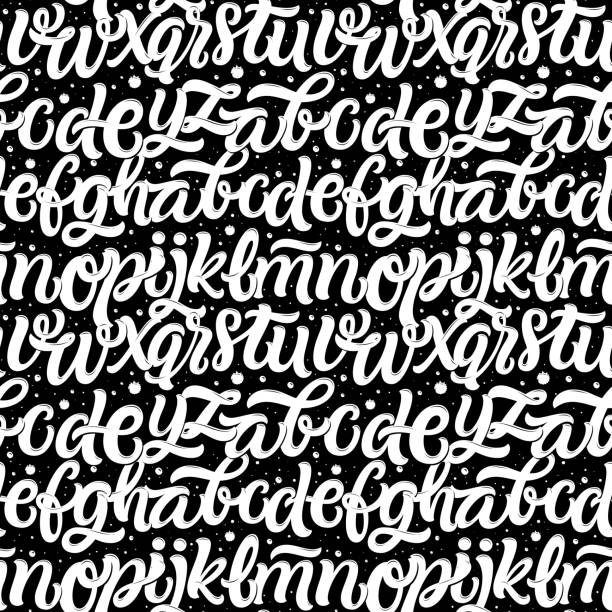 Word Pattern N Lettering 4,300+ Hand Lettering Alphabet Stock Illustrations, Royalty-Free Vector ...