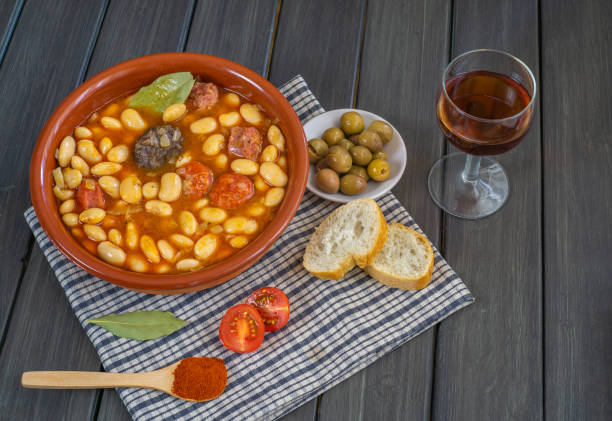 istock bean stew with chorizo and blood sausage 1343086798