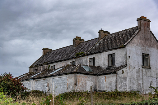 An old abandoned house on the Aran Islands