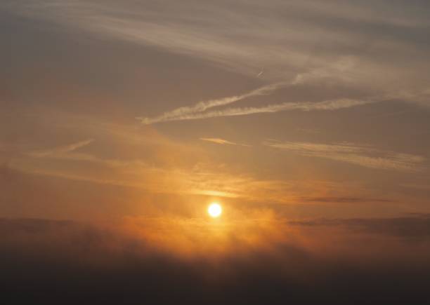 istock Calm golden sunrise 1343102162