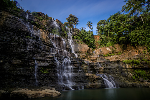 Curug Cigangsa is one of the exotic waterfall located in Sukabumi, West Java, Indonesia