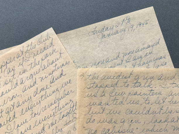 istock Love Letter January 1945 1343165890