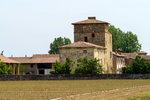 istock Old farm near Centovera, Piacenza province, Emilia-Romagna 1343185497