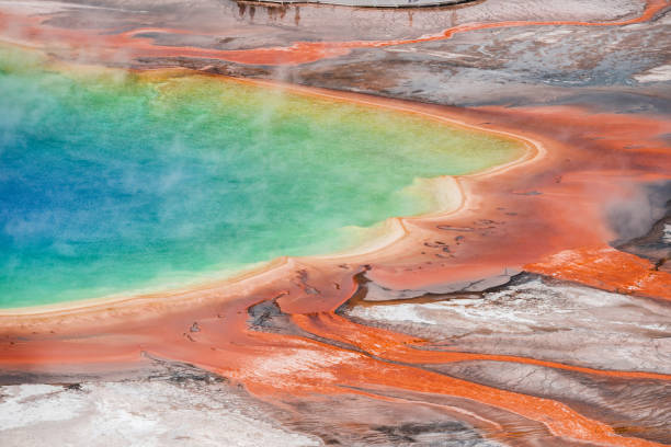 istock Grand Prismatic Spring in Yellowstone national park 1343188916