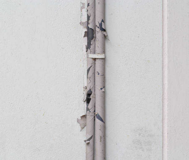 istock Broken outdoor air conditioner ducts 1343191544