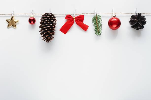 istock Beautiful Christmas greeting card template. 1343194963