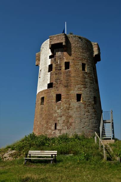 le hocq - jersey - le hocq tower zdjęcia i obrazy z banku zdjęć