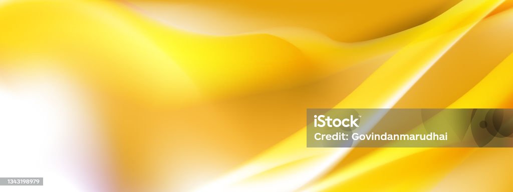 Yellow Smooth Color Smooth And Soft Abstract Yellow Color Background Stock Illustration ...