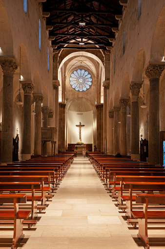 Troia, district of Foggia, Puglia, Apulia, Italy, Europe, Cathedral of the Beata Vergine Maria Assunta