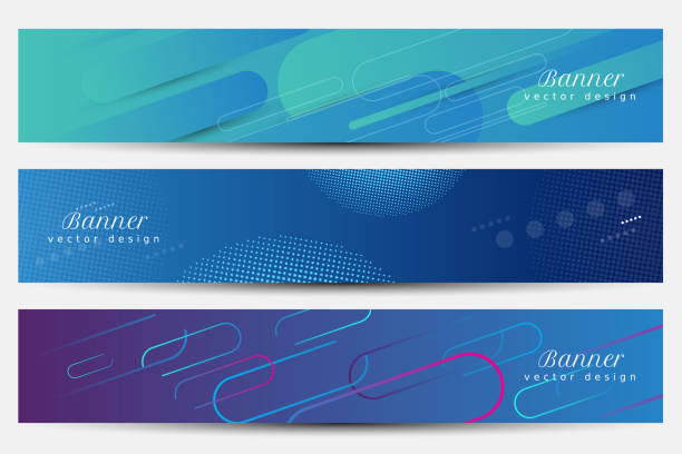Luxury banner template set Set of Editable banner social media post collection banner templates stock illustrations