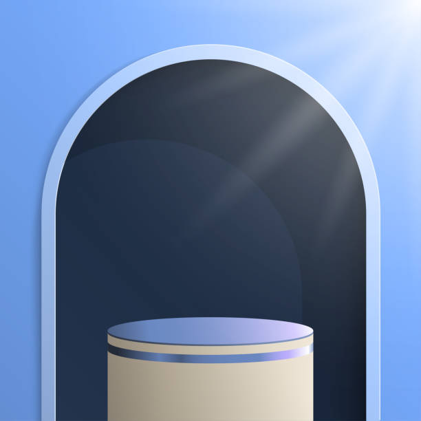 istock Empty pedestal concept for fashion and cosmetic display 1343244822