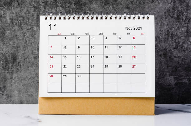 istock November 2021 desk calendar 1343253628