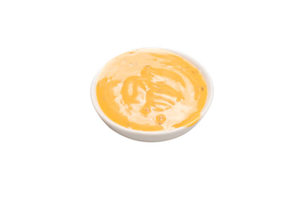 istock Sauce in a bowl isolated on white background. 1343267443