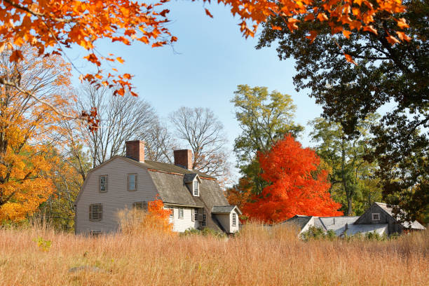 The house is a historic manse in Concord, MA, famous for its American historical and literary associations.
