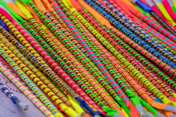 istock Colorful equipment on the table. 1343274348