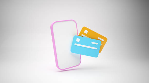 istock 3D Online mobile payment concept with smartphone and credit card 1343285265