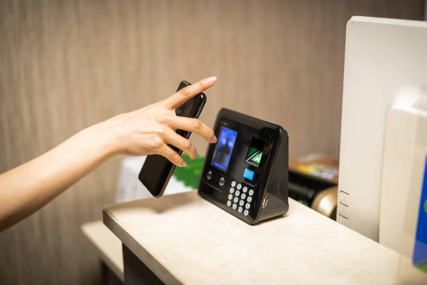 istock Make contactless payments with your phone in a store 1343286339