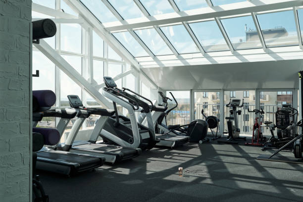 istock Gym With No People 1343299897