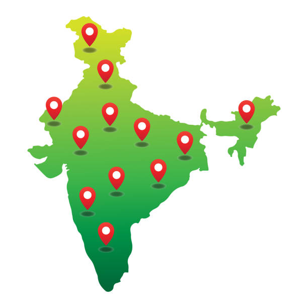 India Map with Pincode Locations